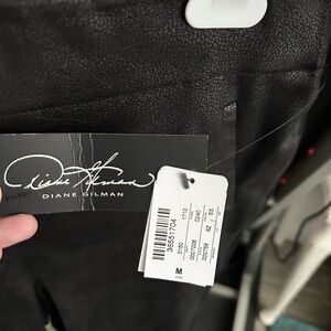 Diane Gilman Black Leggings